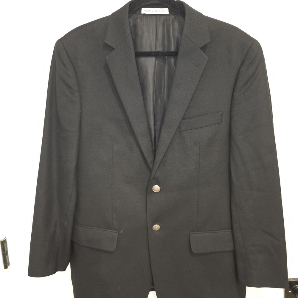 Joseph Abboud Black Blazer Small Mens Fully Lined No Signs Of Wear Sport Coat